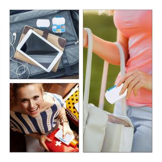 Northix Set di 3 scatole portapillole tascabili  