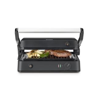 SEVERIN SEVINI Lite KG  Kontaktgrill Schwarz/Silber  