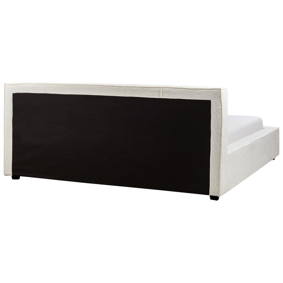 Beliani Letto en Bouclé  MIRANDE  