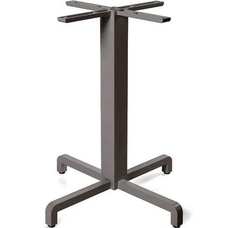 NARDI outdoor Piètement de table de jardin Fiore aluminium tabacco 72  