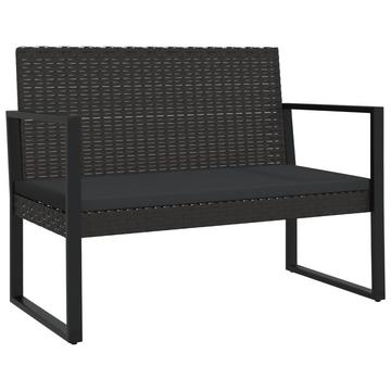 Banc de jardin rotin synthétique