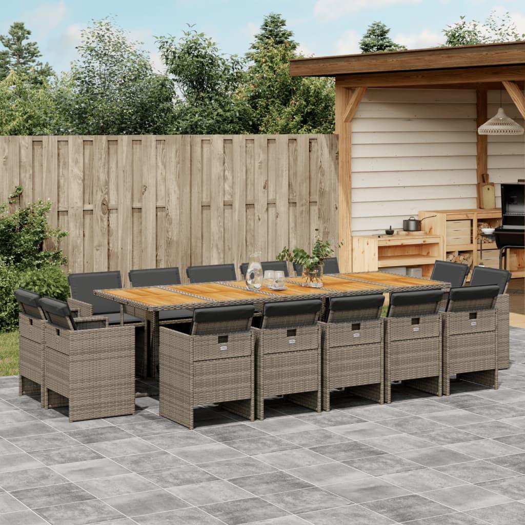 VidaXL Garten essgruppe poly-rattan  