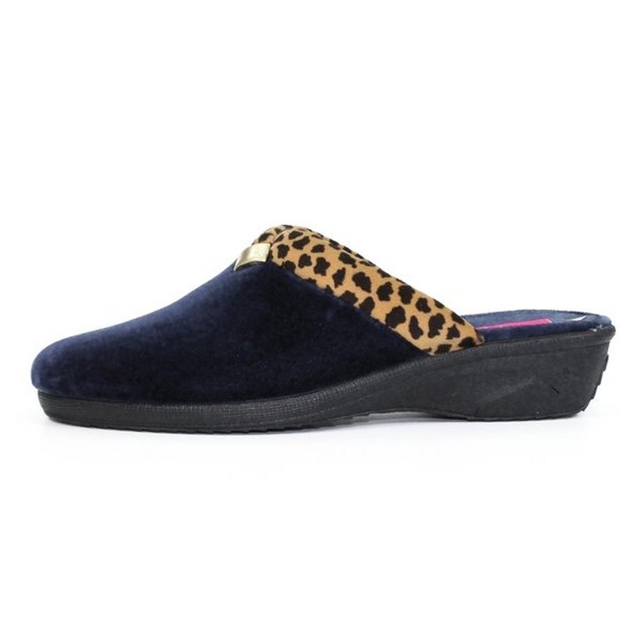 Lunar Michelle Chaussons Imprimé Léopard  