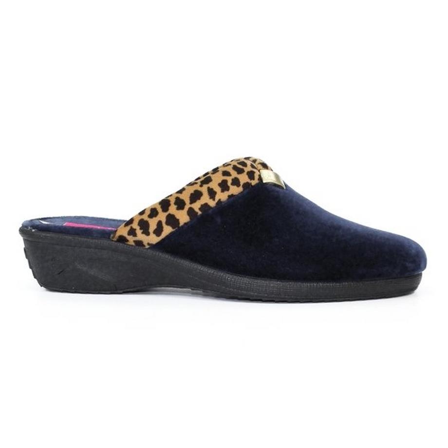 Lunar Michelle Chaussons Imprimé Léopard  