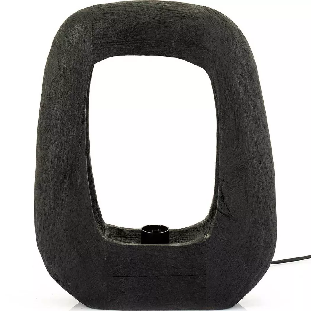 mutoni – Tischleuchte Gibs large, One Size, Schwarz