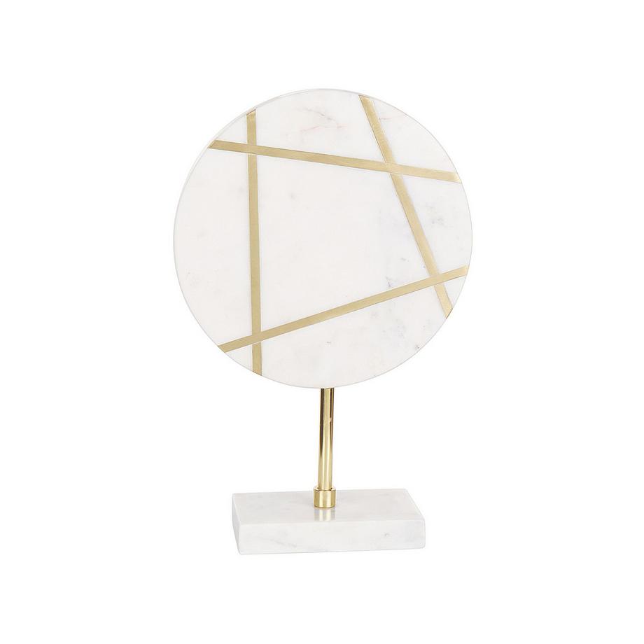 Beliani Dekofigur aus Marmor Glamourös RETHIMNO  