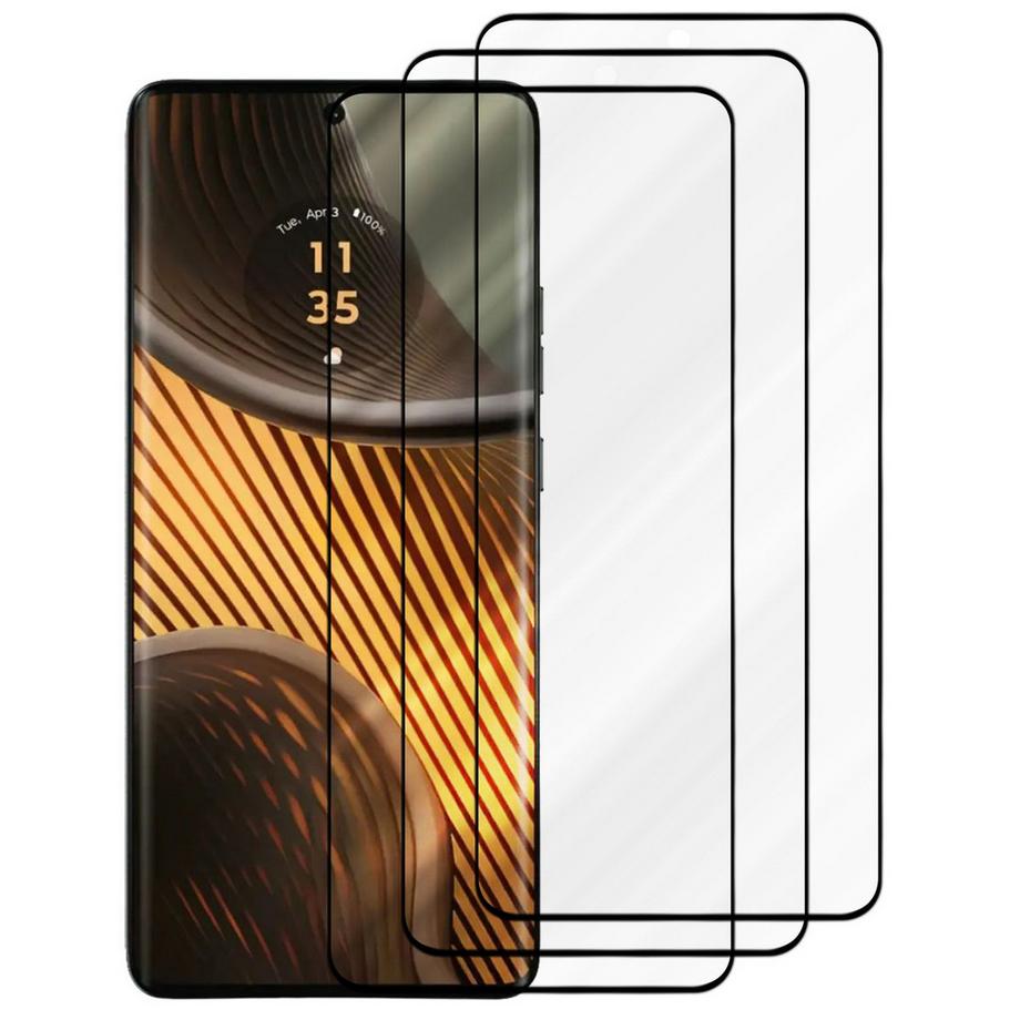 Schutzfolie für Motorola Moto Edge 50 Ultra Schutzglas 3er Pack