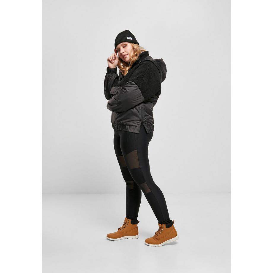 URBAN CLASSICS Sherpa Mix Pull-Over Polaire Grandes Tailles  