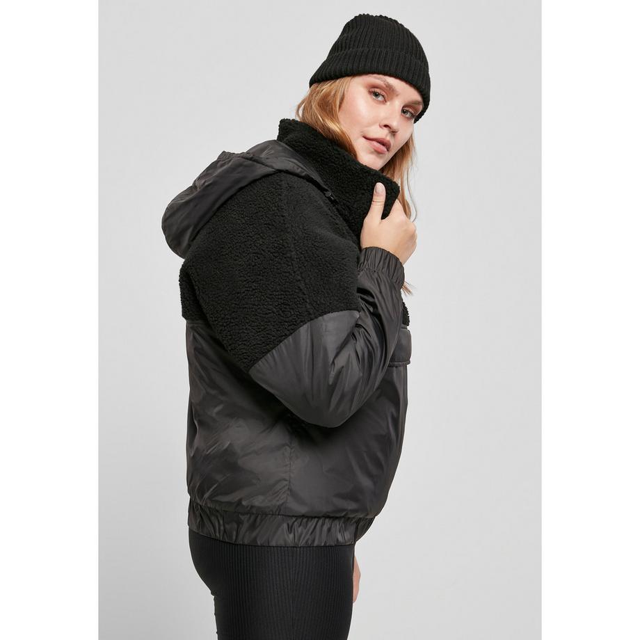 URBAN CLASSICS Sherpa Mix Pull-Over Polaire Grandes Tailles  