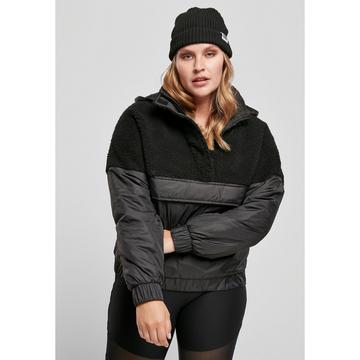 Fleece für Frauen  sherpa mix pull over-grandes tailles