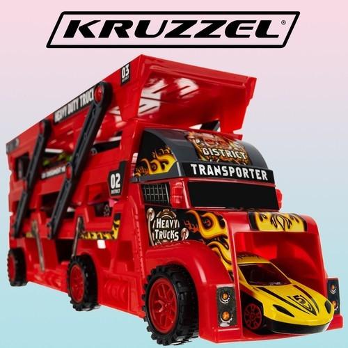 Kruzzel  TIR-LKW-Set mit 6 Wagen 22515 