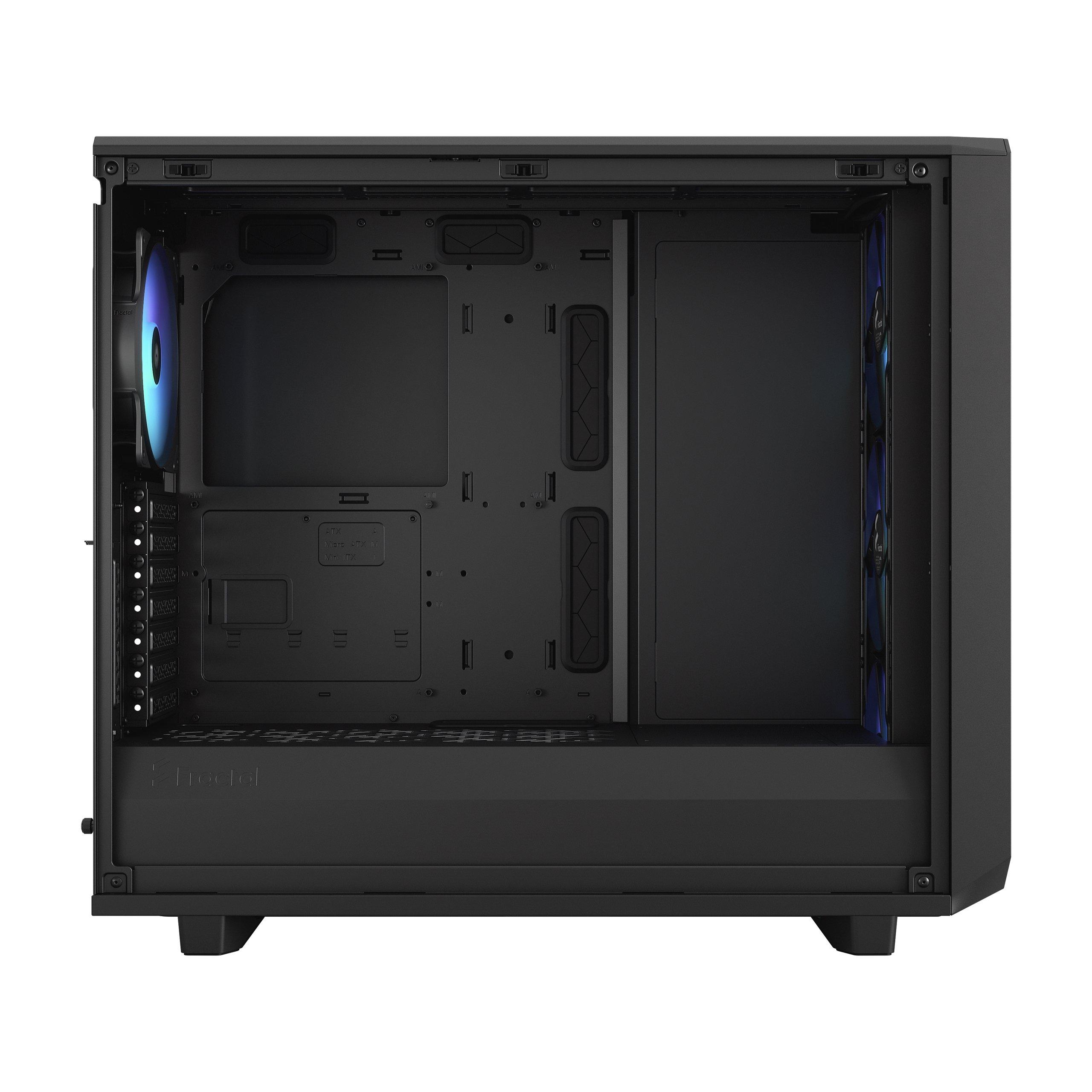 Fractal Design  PC-Gehäuse Meshify 2 RGB TG Light Tint Schwarz 