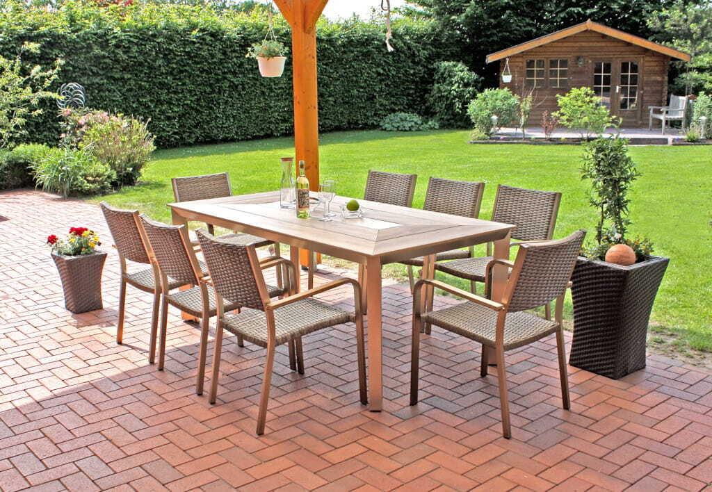 mutoni pleasure Garten Essgruppe Florence II (7-tlg)  