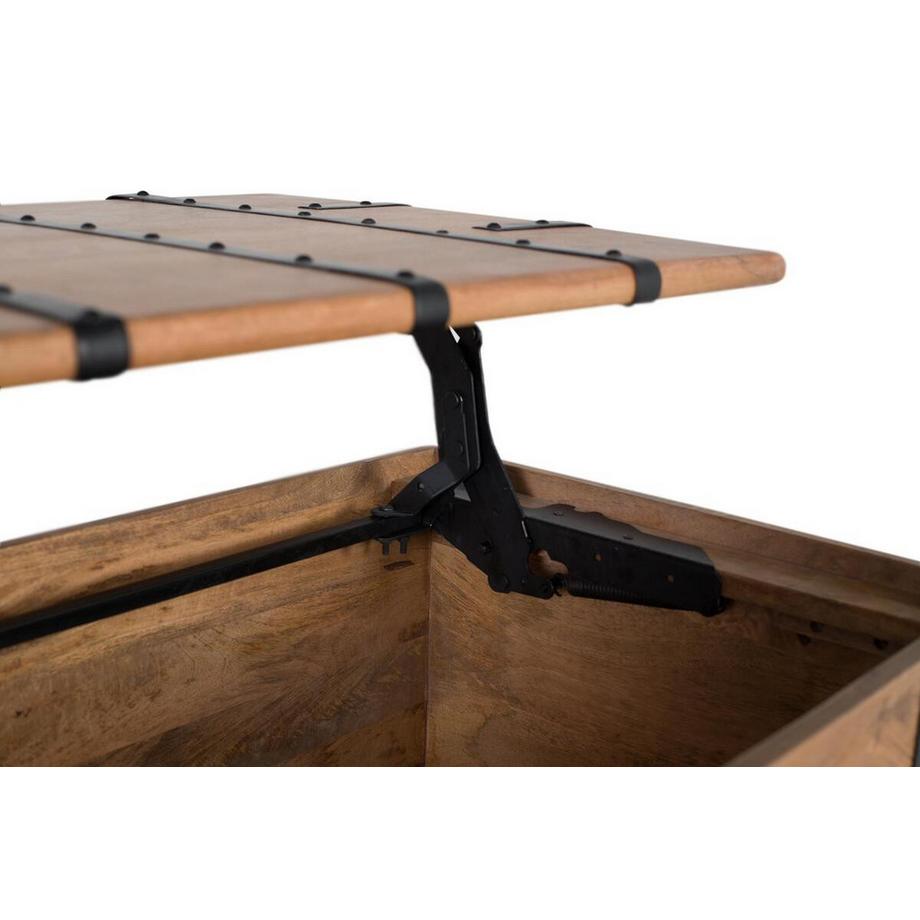 mutoni Cassapanca Raj in legno di mango 120  