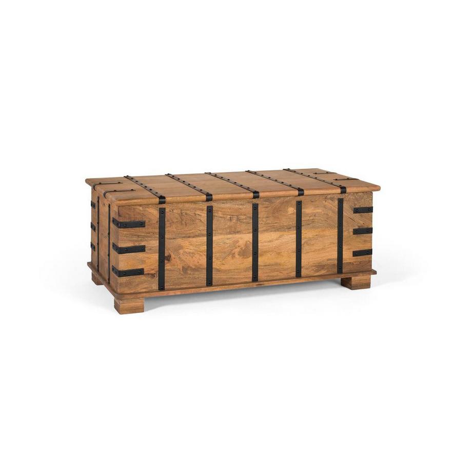 mutoni Cassapanca Raj in legno di mango 120  