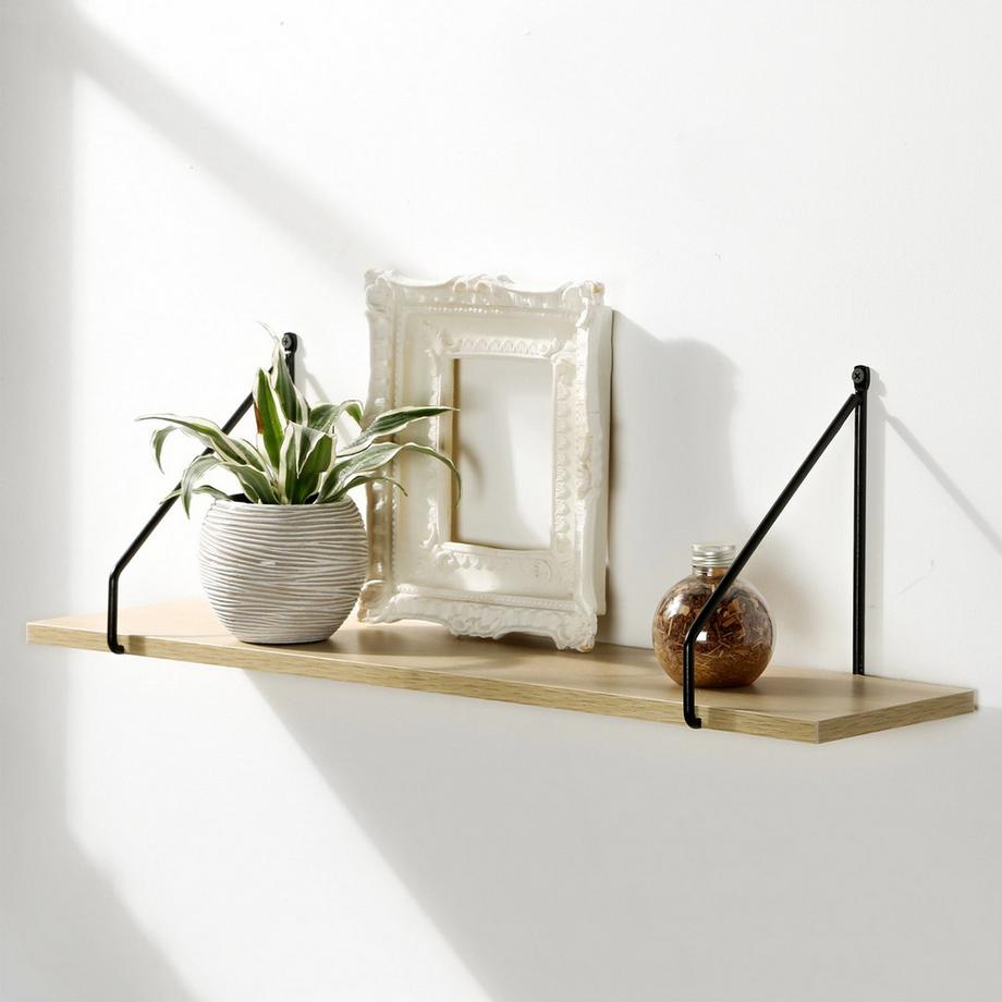 Calicosy Wandregal 60 cm im Industrial-Stil  