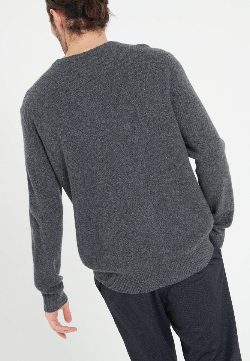 Studio Cashmere8  LUKE 13 Pullover mit V-Ausschnitt 4 Söhne - 100% Kaschmir 