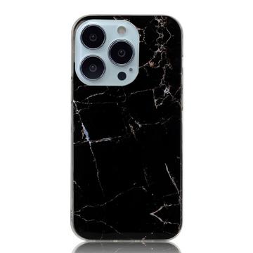iPhone 14 Pro Max - Custodia in gomma siliconica Marmo Bianco