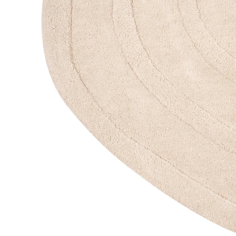 Beliani Tapis en Laine Minimaliste SATNA  