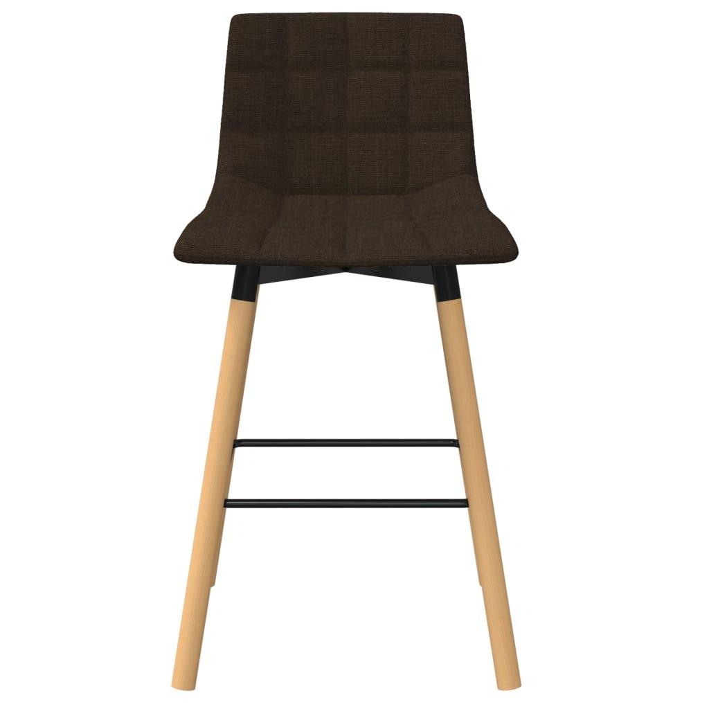 VidaXL Tabouret de bar tissu  