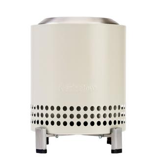 Solo Stove  Solo Stove Brasero de table Mesa XL | Mini cheminée d'extérieur à faible dégagement de fumée, Par des granulés ou du bois, acier inoxydable, avec support, sac de transport, 21,8 x 17,8cm, 1kg, Beige 