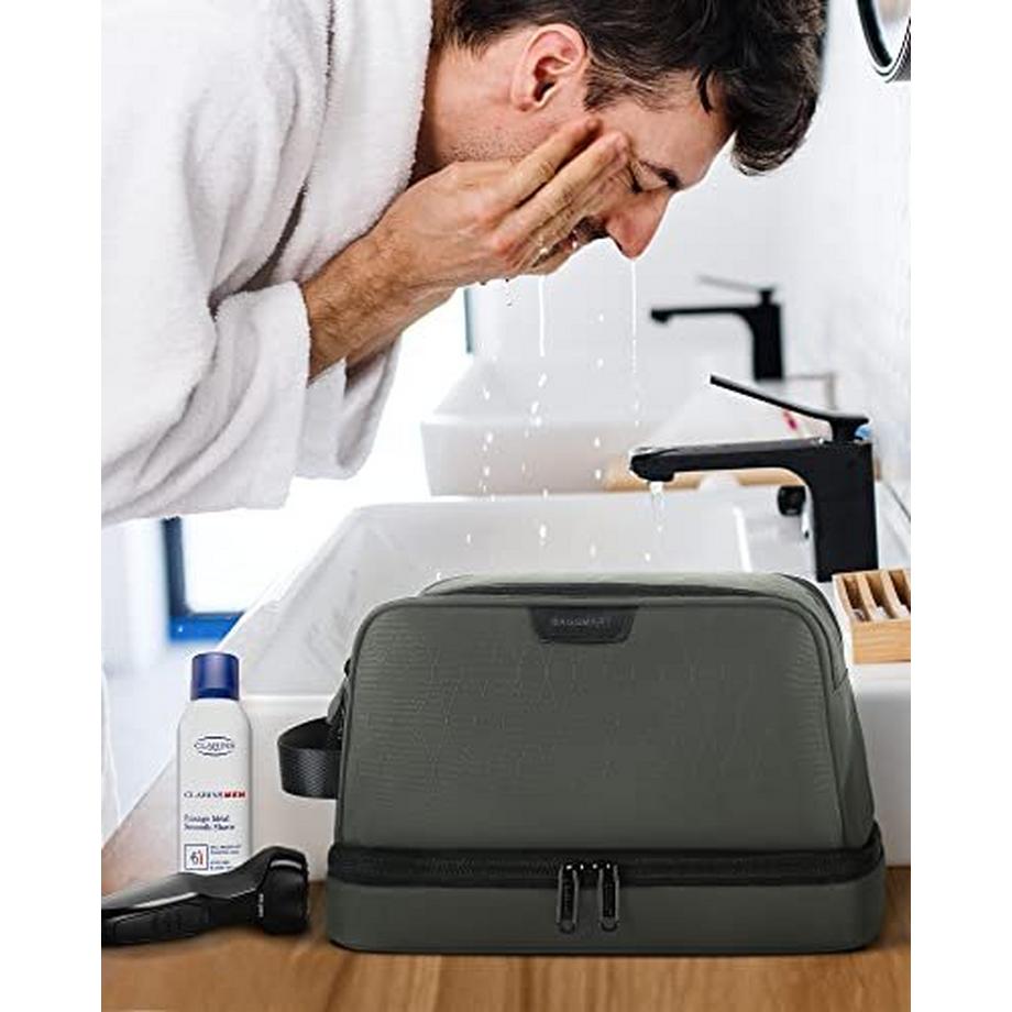 Only-bags.store  Kulturtasche Männer Kosmetiktasche Reise groß Premium Qualität wasserdicht Waschbeutel Kulturtasche 