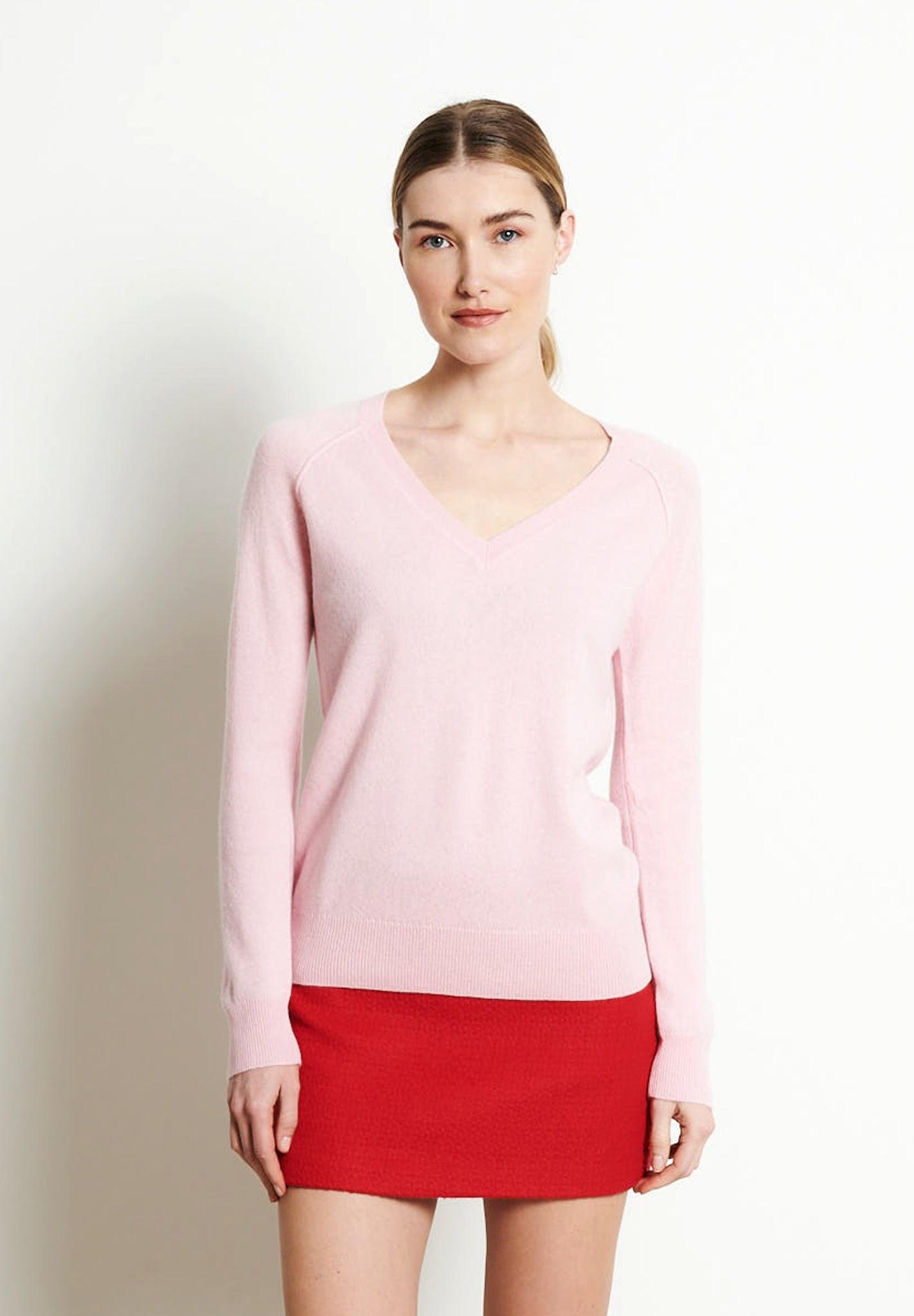 Studio Cashmere8  LILLY 6 Pullover mit V-Ausschnitt - 100% Kaschmir 