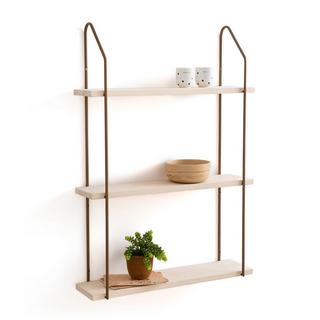 La Redoute Intérieurs Étagère murale triple pin métal fer L65 cm  