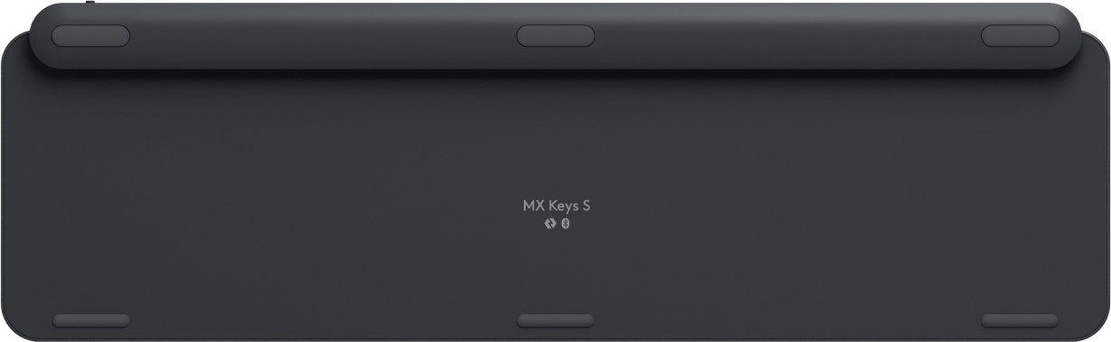 Logitech  MX Keys S clavier RF sans fil + Bluetooth QWERTZ Suisse Graphite 