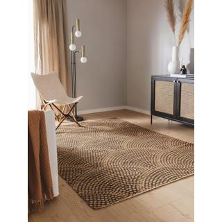 Benuta Tapis de jute Baru Beige/Marron  