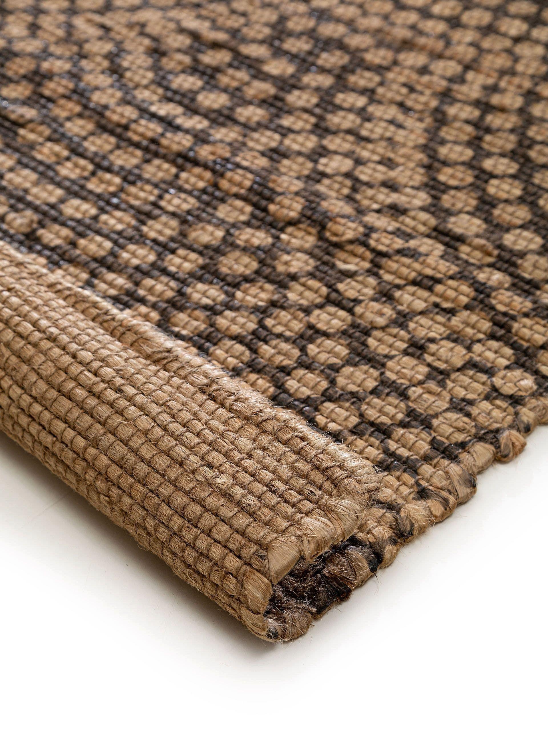 Benuta Tapis de jute Baru Beige/Marron  