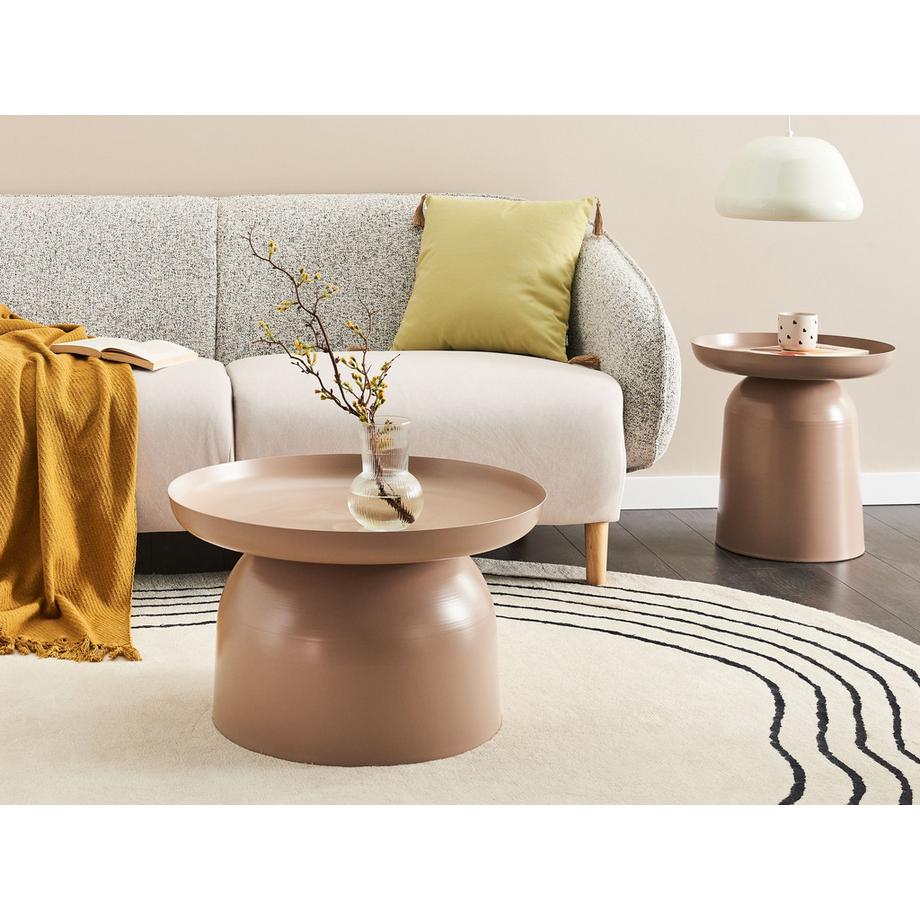 Beliani Table basse en Métal Minimaliste TORRENS  