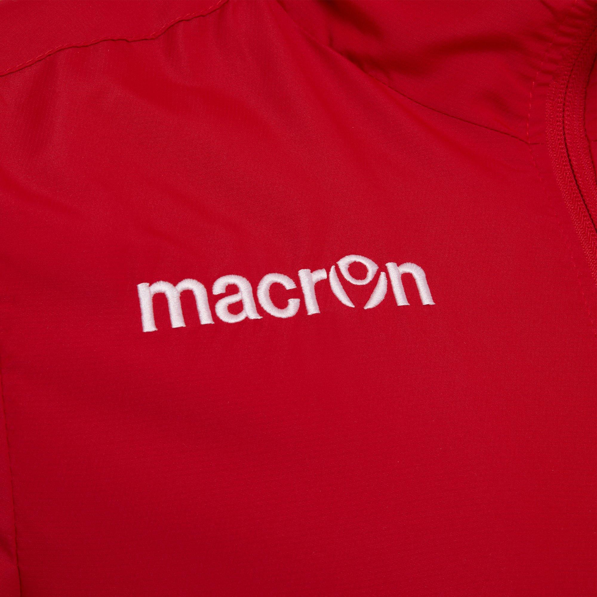 macron  veste worth 