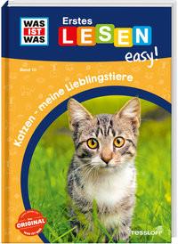 WAS IST WAS Erstes Lesen easy! Band 10. Katzen - meine Lieblingstiere Meierjürgen, Sonja; Koch, Ruth (Illustrationen) Couverture rigide 