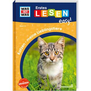 WAS IST WAS Erstes Lesen easy! Band 10. Katzen - meine Lieblingstiere Meierjürgen, Sonja; Koch, Ruth (Illustrationen) Couverture rigide 