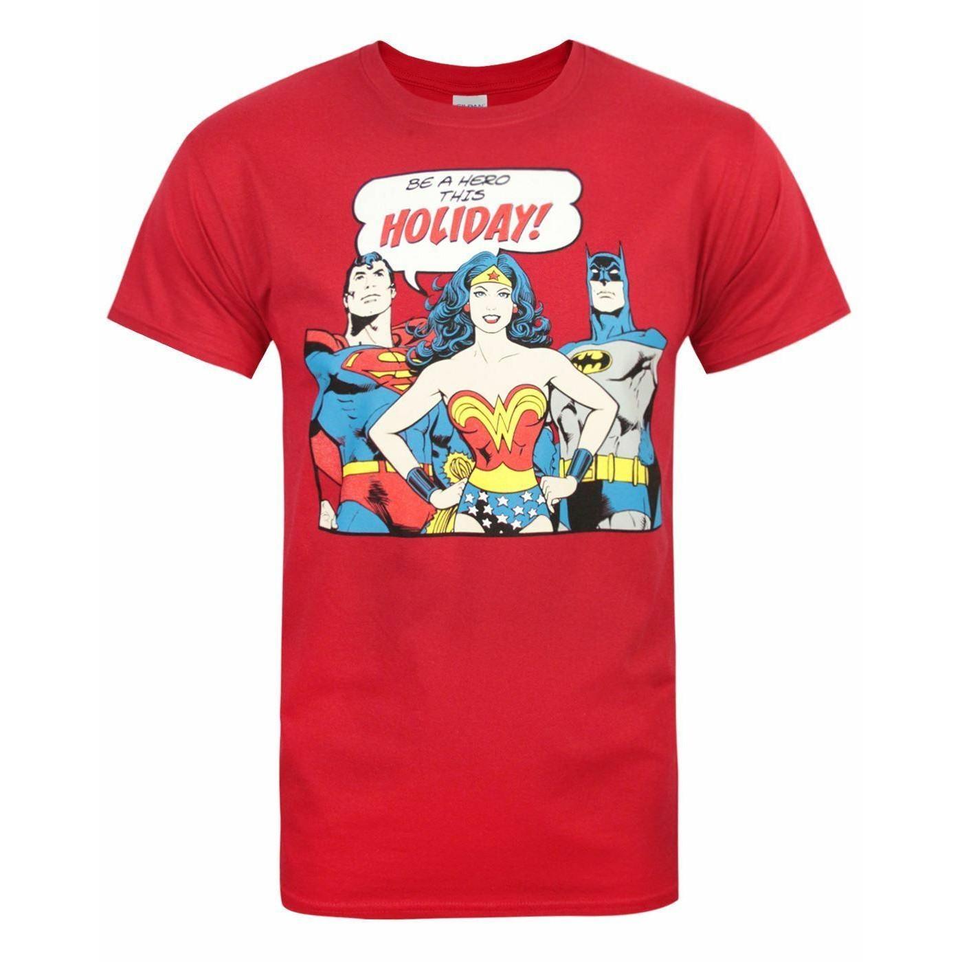 DC COMICS  Tshirt BE A HERO 