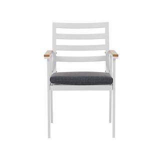 Beliani Lot de 4 chaises en Aluminium Moderne CAVOLI  