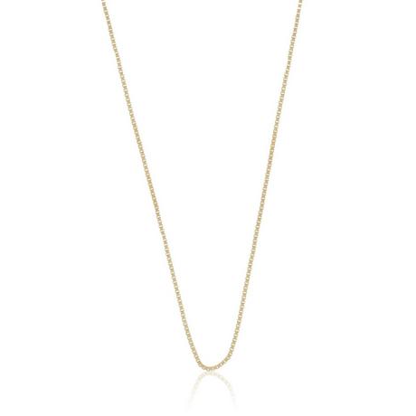 MUAU Schmuck  Collier Venezianer Gelbgold 375, 0.9mm, 40cm 
