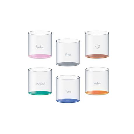 WD Lifestyle Set de 6 verres à eau  