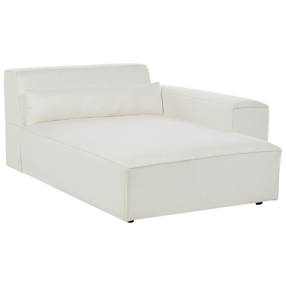 Beliani Linksseitige Chaiselongue aus Bouclé  HELLNAR  
