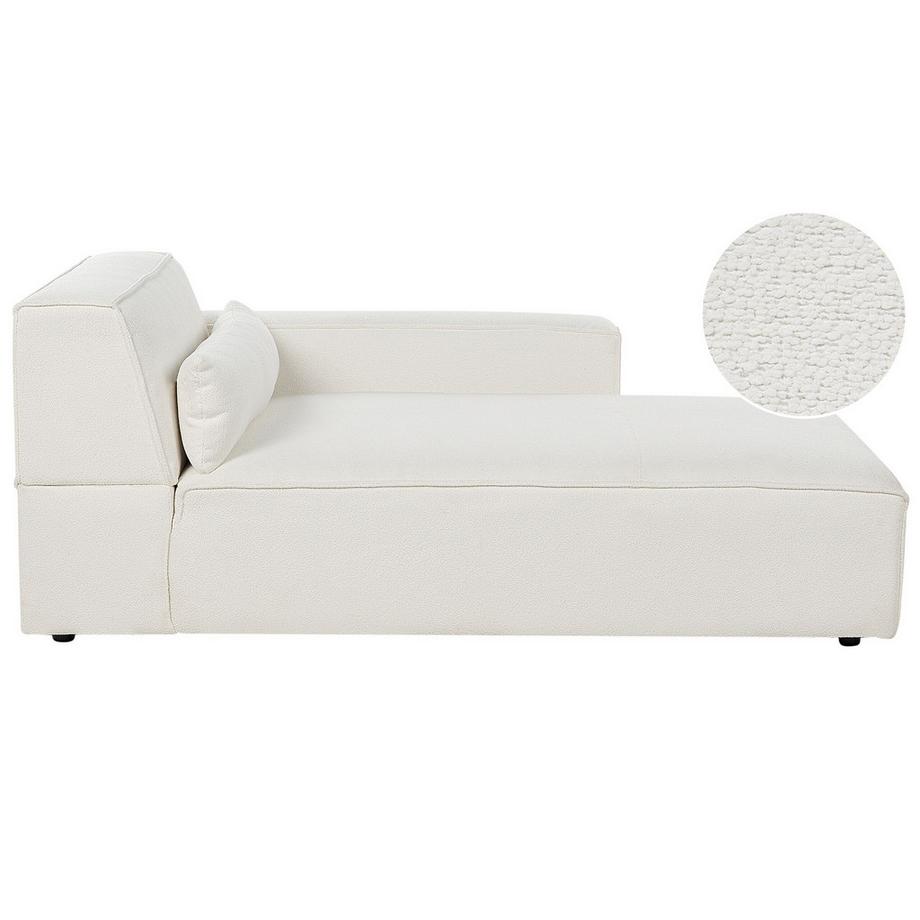 Linksseitige Chaiselongue aus Bouclé  HELLNAR