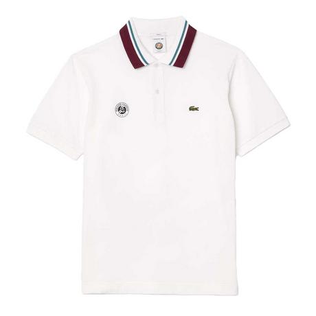 LACOSTE Roland Garros Edition Schiedsrichter Sport Polohemd  