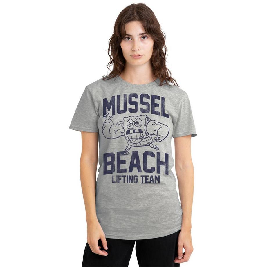 Nickelodeon Maglietta Mussle Beach Lifting Team  