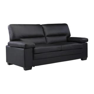 Vente-unique Ledersofa 3Sitzer Büffelleder MIMAS  