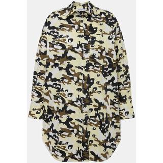 Studio Untold  Camicia dal taglio oversize con camouflage, collo da camicia e maniche lunghe 