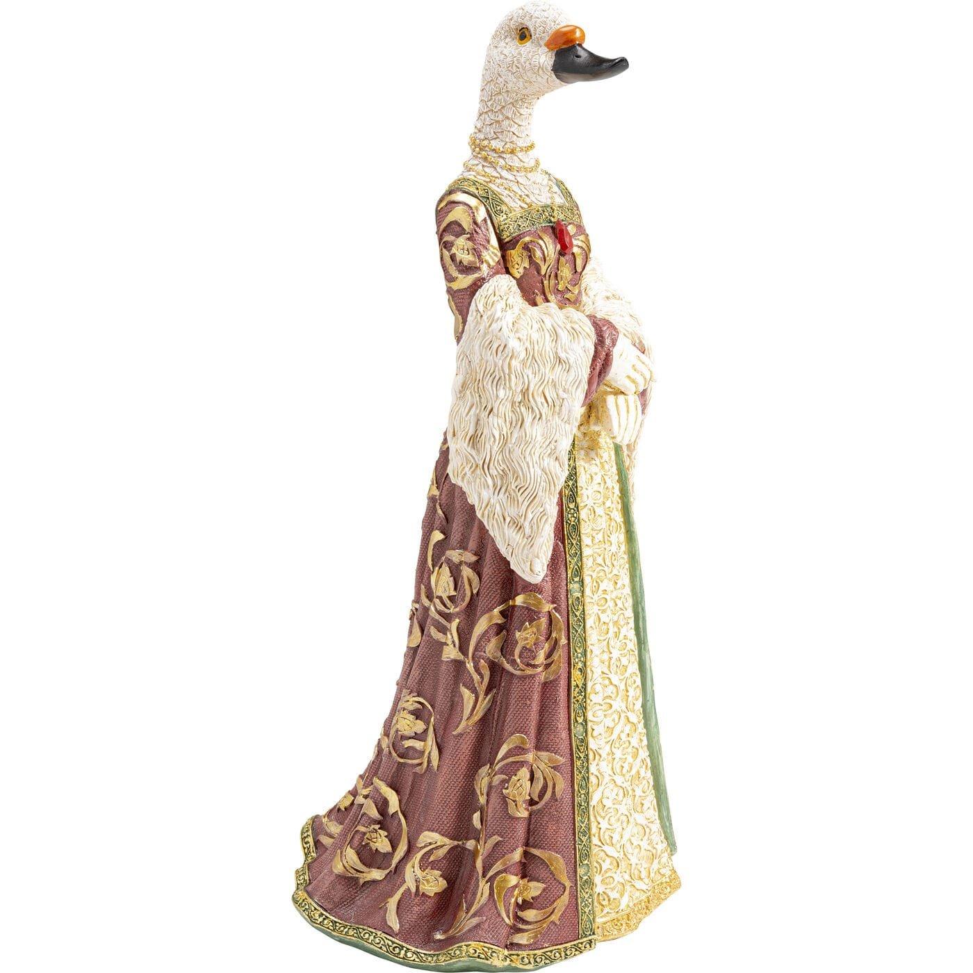 KARE Design Deko Figur Bird Lady Duck weiss 31  