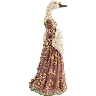 KARE Design Figura decorativa Bird Lady Duck bianca 31  