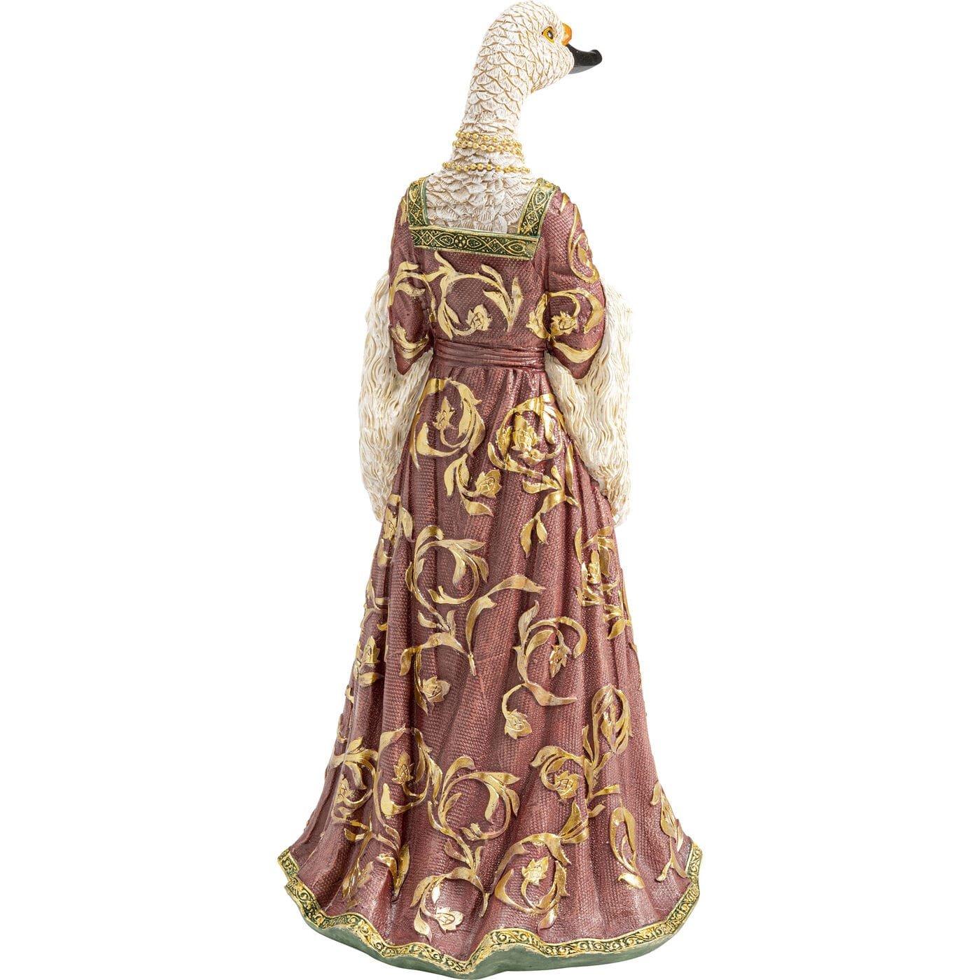 KARE Design Figura decorativa Bird Lady Duck bianca 31  