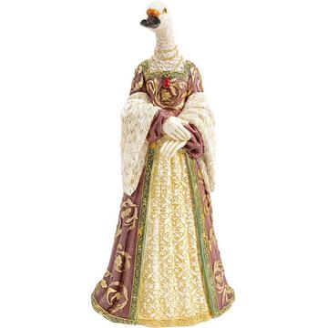 Figurine déco Bird Lady Duck blanc 31