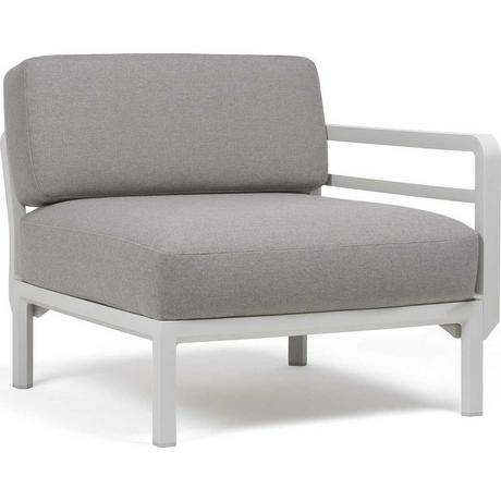 NARDI outdoor Elément d&#039;extrémité Gartenlounge Maximo blanc-gris gris  